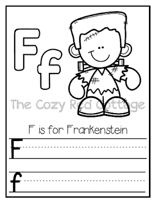 F is for Frankenstein Mini Pack