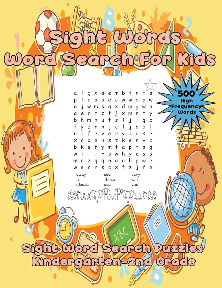 free 2nd grade word search puzzles