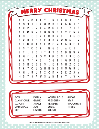free 2nd grade word search puzzles