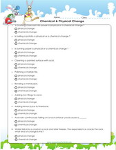 free 3rd grade science worksheet