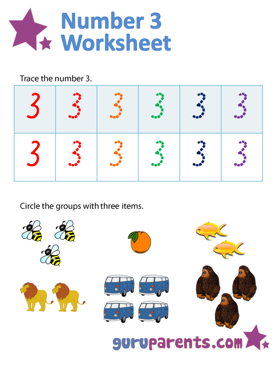Kindergarten Math Worksheets | guruparents