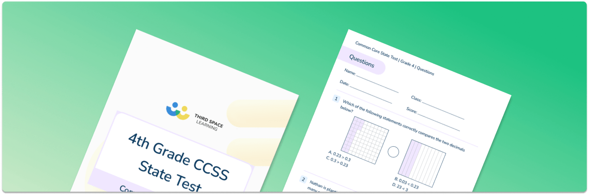 Common Core Practice Test Grade 4