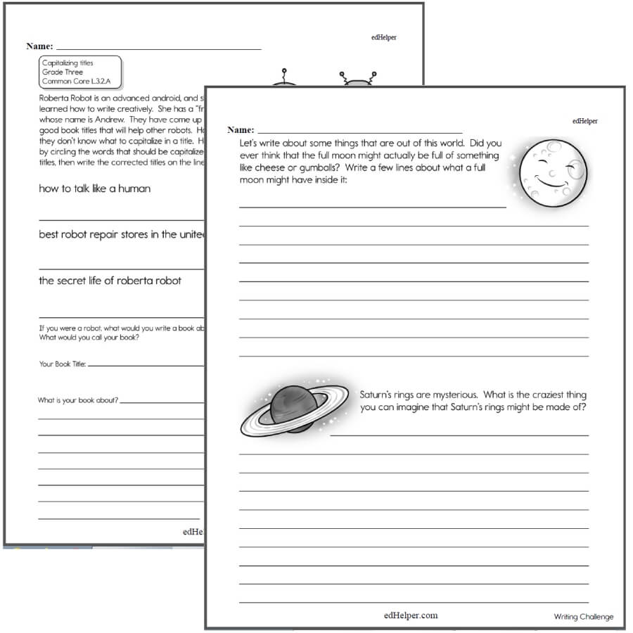 free 6th grade language arts worksheet