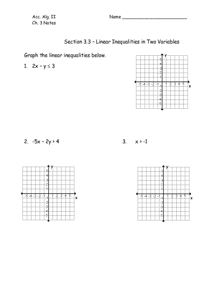 free algebra 2 worksheet with answer key