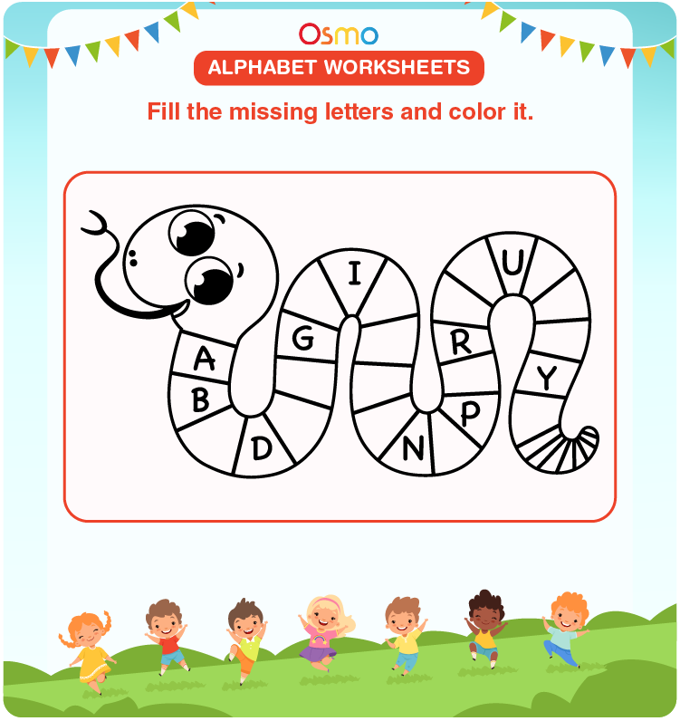 free alphabet worksheet for preschoolers