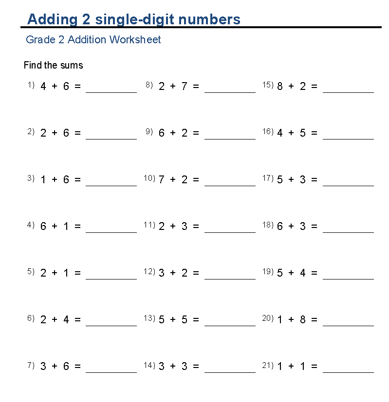 Free math worksheets might not be what you really want. Read this ...