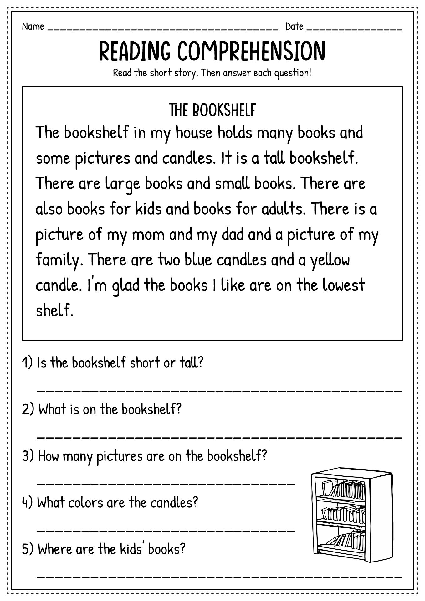 17 Reading Fluency 2nd Grade Worksheets - Free PDF at worksheeto.com