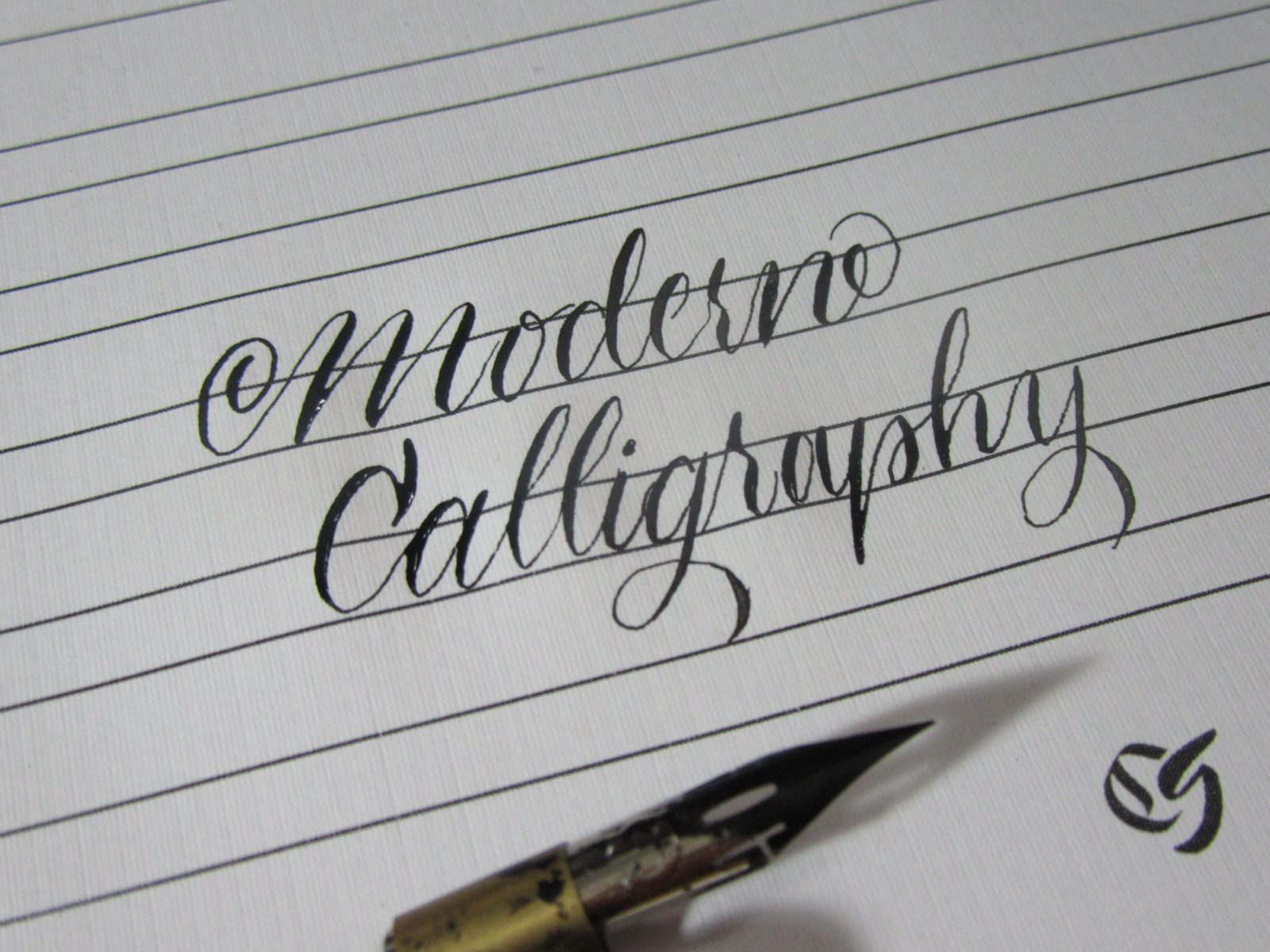 Modern Calligraphy for Beginners - Basic Strokes &  Free Practice ...