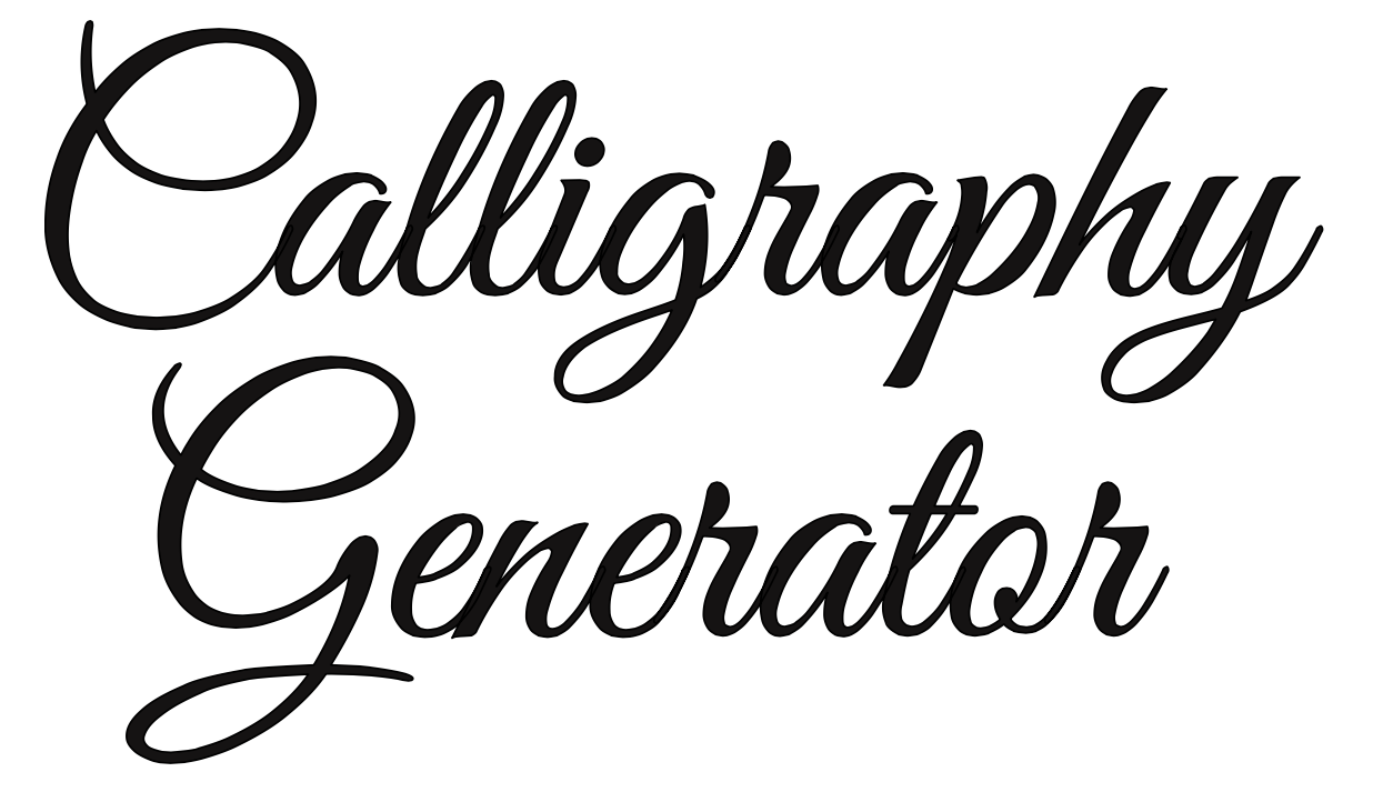 Free Online Calligraphy Generator (Windows, Mac, iPad) - News