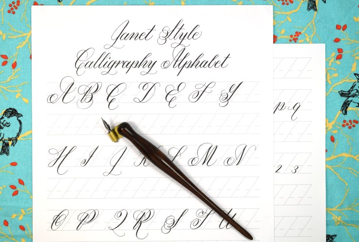 All of TPKs Free Calligraphy Practice Worksheets: A Master List ...