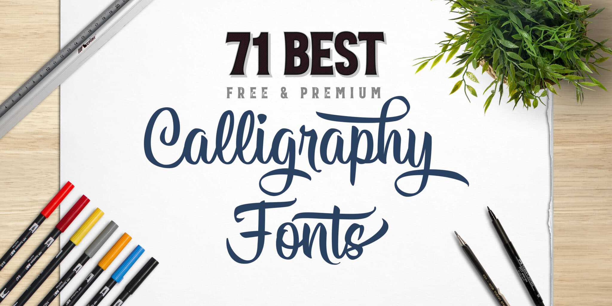 71 Best Calligraphy Fonts (Free &  Premium) | Lettering Daily