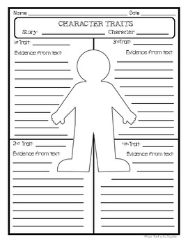free character education worksheet