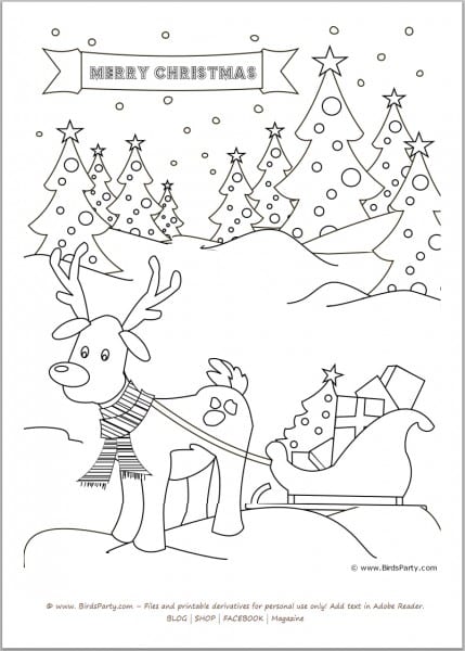 free christmas activity pages