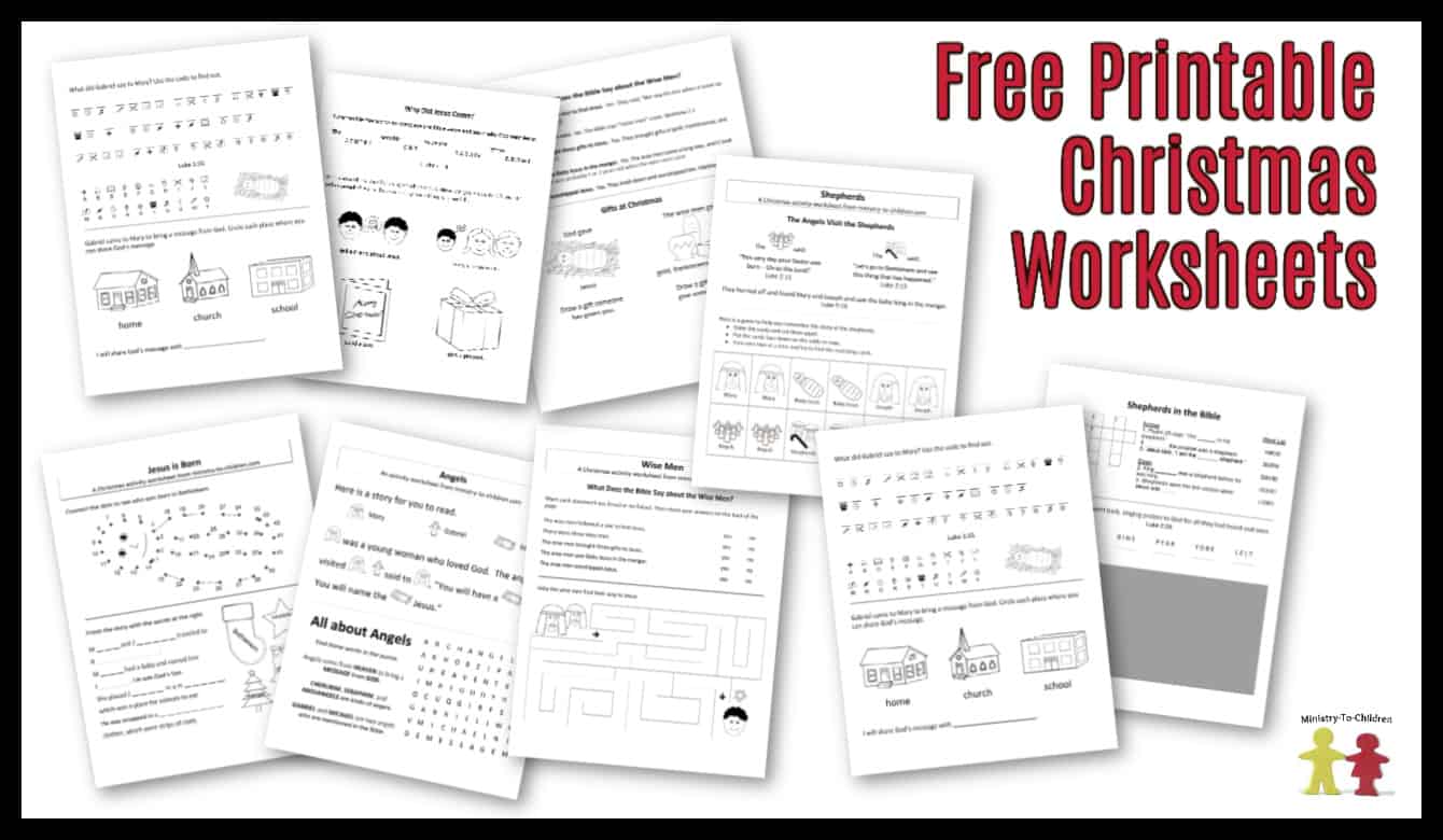 free christmas activity worksheet