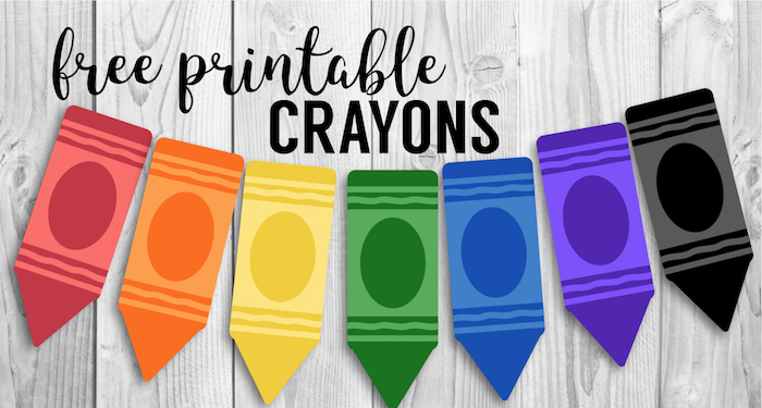 Free Printable Back to School Banner Crayons - Paper Trail Design