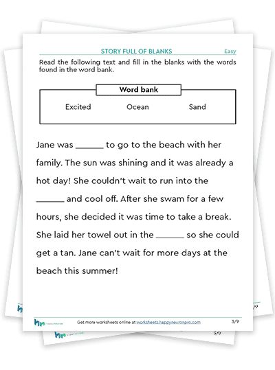 Free Cognitive Worksheets | Great for Adults &  Kids - PDF