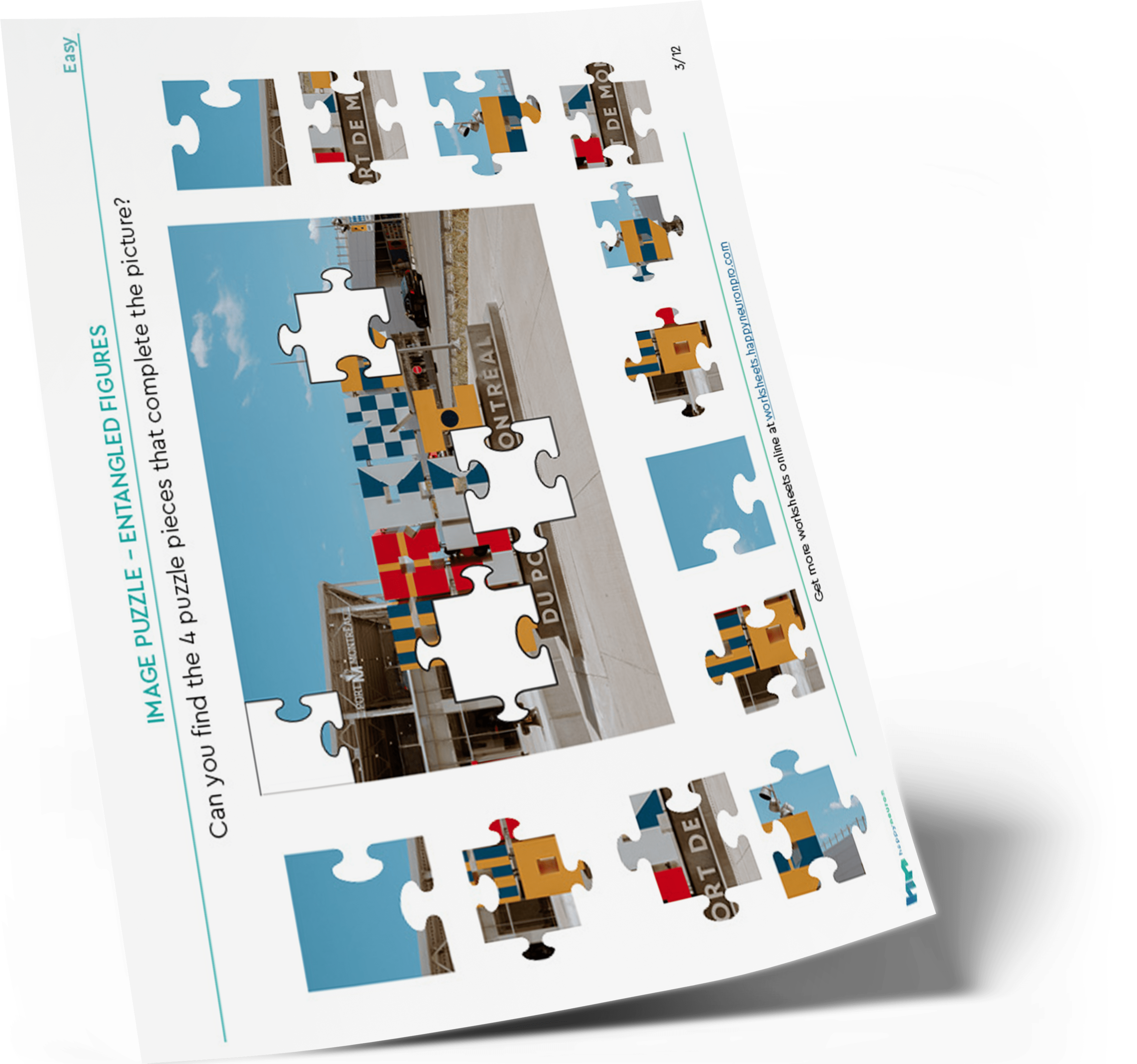 Free Cognitive Worksheets | Great for Adults &  Kids - PDF