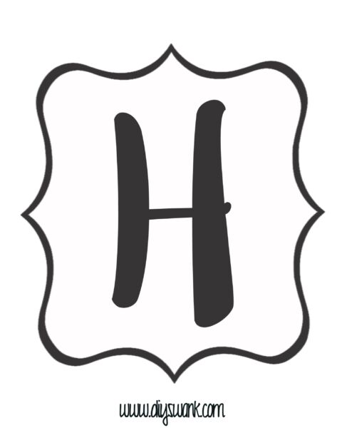 free colored printable letters for banners