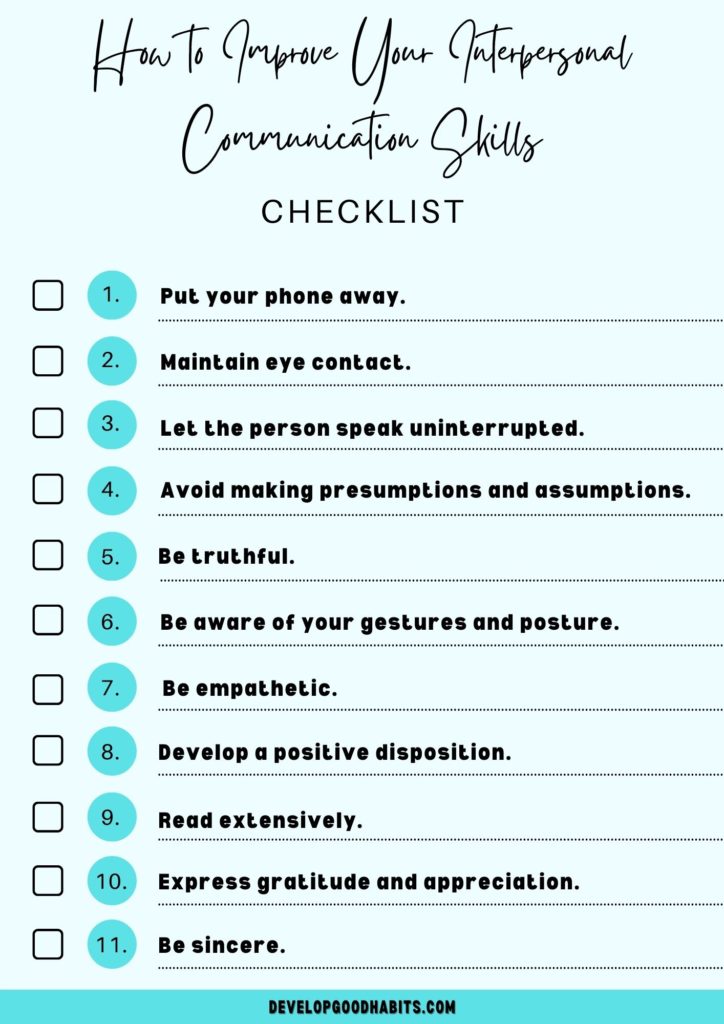 free communications worksheet