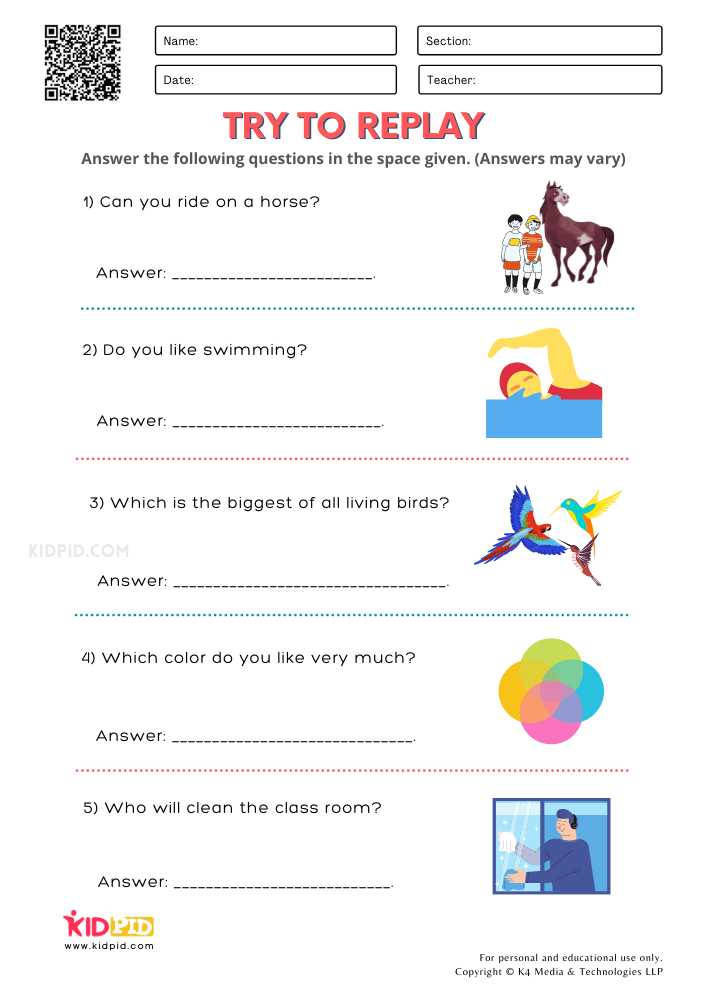 Language and Communications Free Printable Worksheets for Grade 2 ...