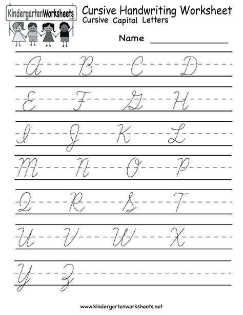 Free Printable Writing Worksheets | Free Cursive Handwriting ...