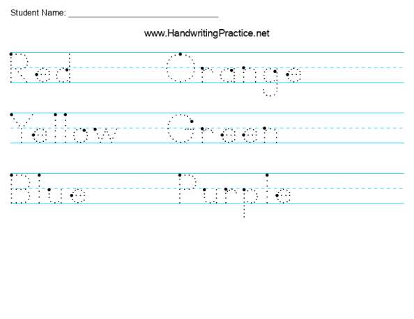 DNealian Style Writing Worksheets - HandwritingPractice.net