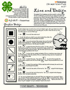 Line and Design Worksheet for 11th - Higher Ed | Lesson Planet