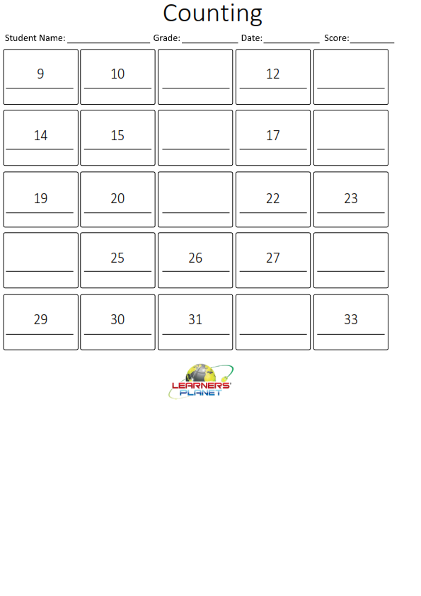 Worksheets for UKG | Maths | English | EVS | Hindi - Free Download