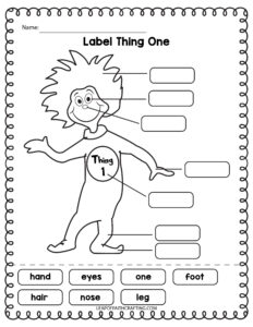 FREE Dr. Seuss Worksheets and Printables for Kids! - Leap of Faith ...