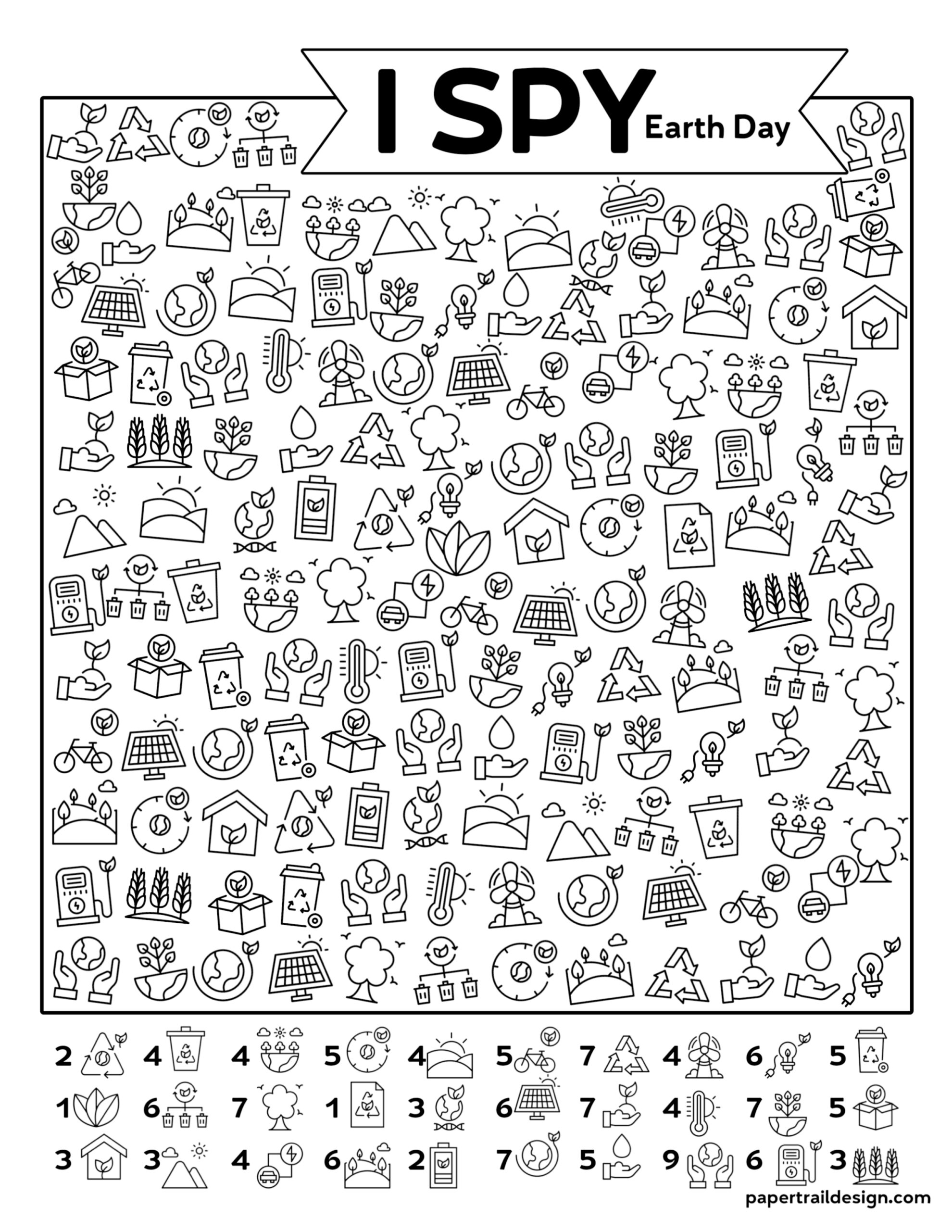 free earth day worksheet