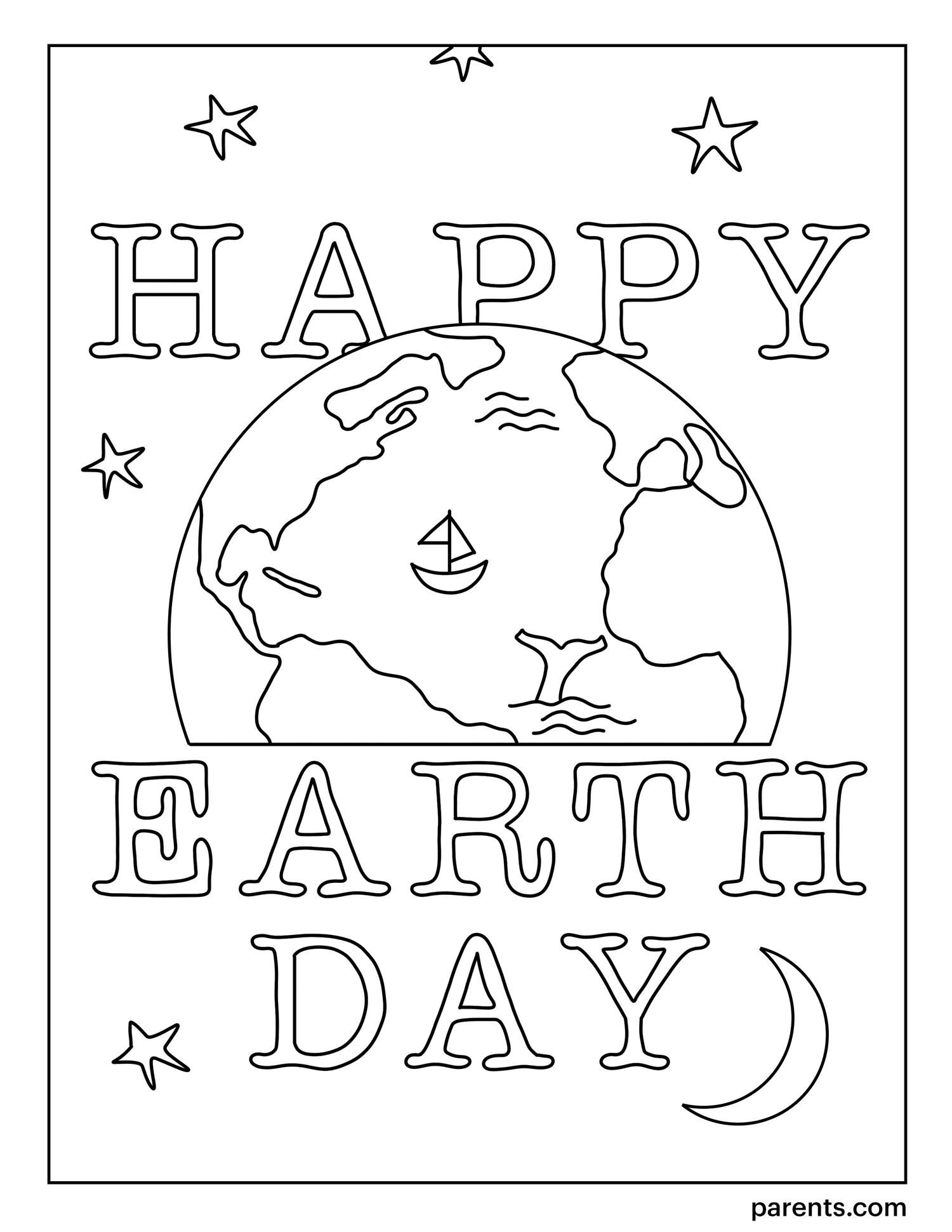 free earth day worksheet