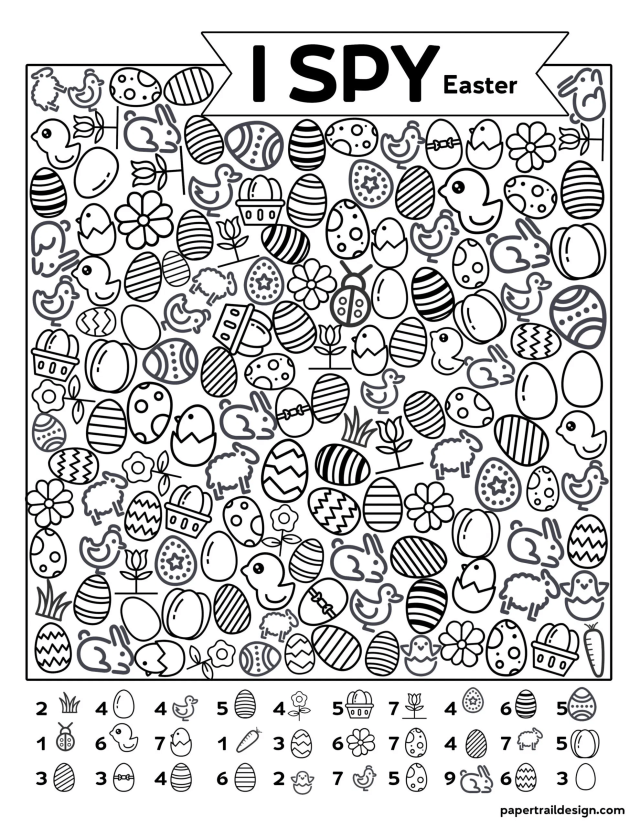 Free Easter Printables to Keep the Kids Busy Before the Hunt