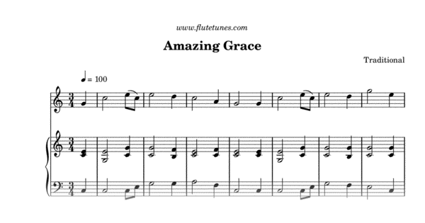 free easy printable sheet music for flute