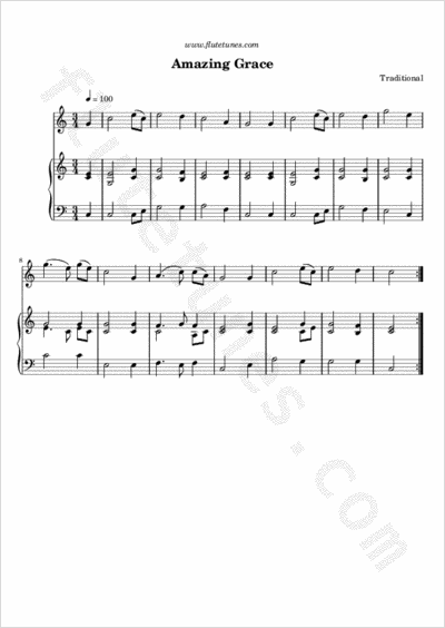 free easy printable sheet music for flute