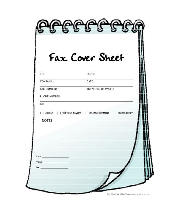 Free Printable Fax Cover Sheets | Free Printable Fax Cover Sheet ...