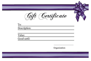 Page 2 - Free, printable gift certificate templates to customize ...