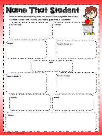 free educational worksheet for middle school