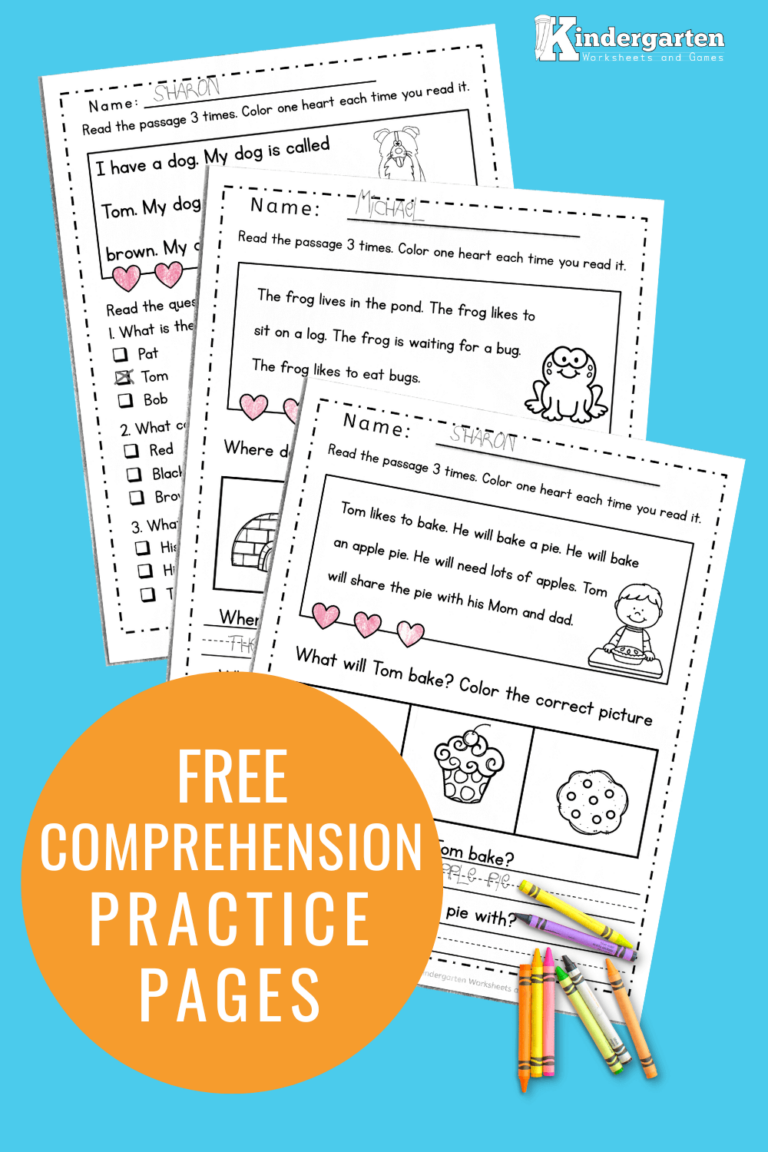 free ela worksheet for preschool