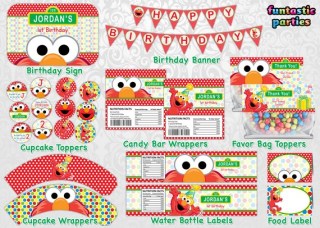 free elmo printable labels