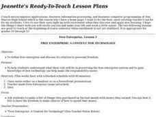 Free Enterprise Lesson Plans &  Worksheets | Lesson Planet