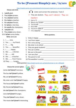free esl worksheet for beginners