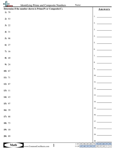 Factor Worksheets | Free - Distance Learning, worksheets and more ...
