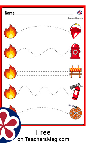 free fire safety worksheet