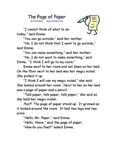 Free Stories and Free eBooks for the Kindergarten, First Grade ...