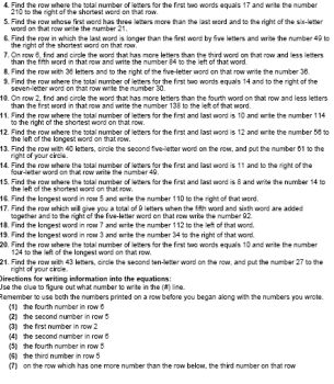 free following directions worksheet