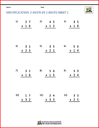 4th Grade Math Worksheets