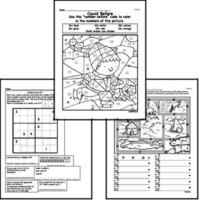 Fourth Grade PDF Math Worksheets - Free Printable Math PDFs ...