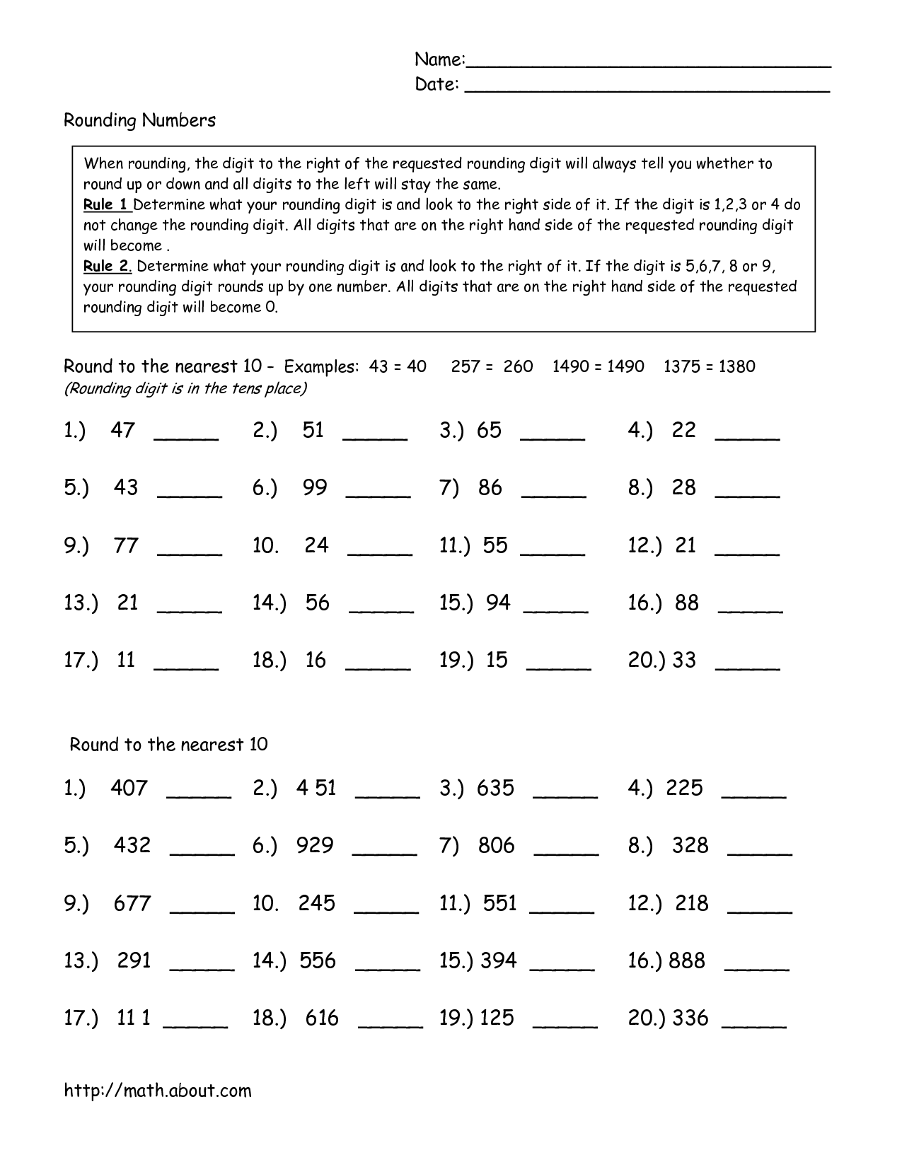 free ged practice worksheet