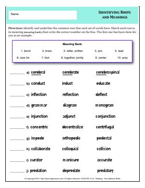 Fifth Grade | Free English Worksheets | Biglearners