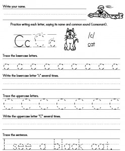 Printable Handwriting Worksheets - perfect for perfecting handwriting